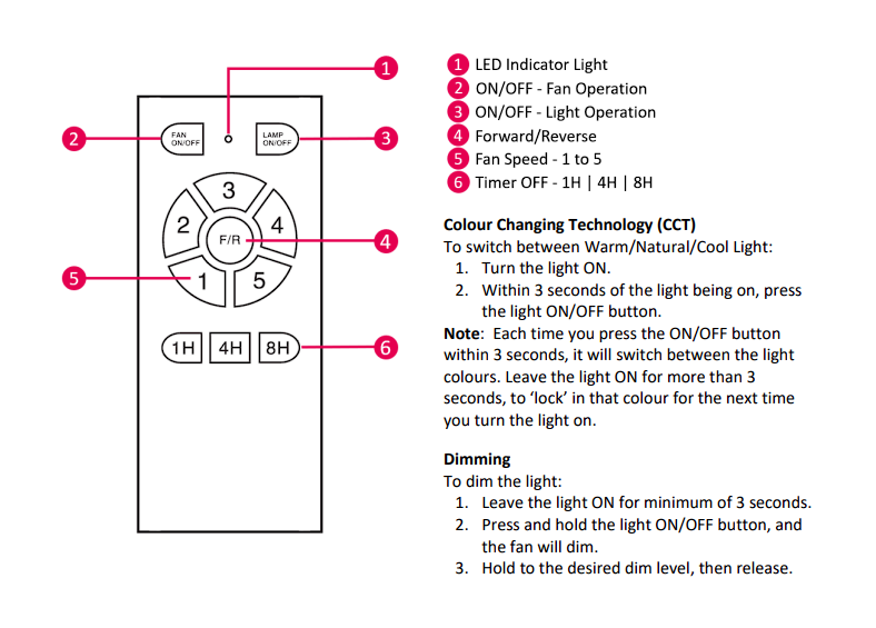 dreamer dc remote control