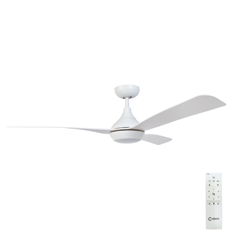 Claro Essentials Stream DC with CCT LED Light – 132cm