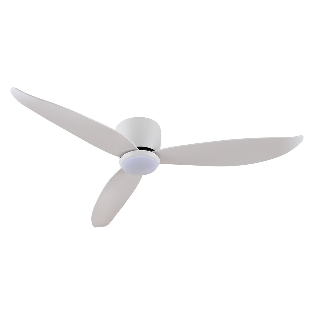 claro essentials spirit dc ceiling fan with light white 52-inch